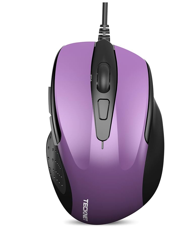 Amazon.com: TECKNET USB Wired 6-Button Mouse With 4